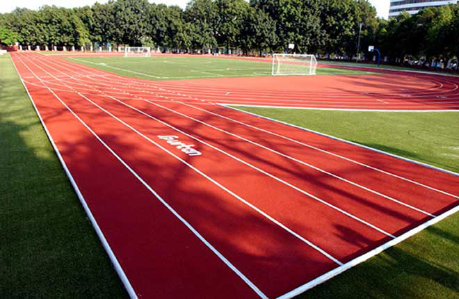 聚氨酯彈(dàn)性塗料在運動場地的使用.jpg 聚氨酯彈性(xìng)塗料